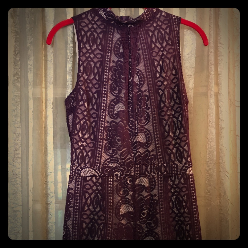 Purple love fire romper.